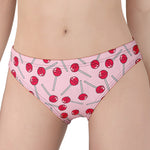 Cartoon Lollipop Pattern Print Women's Panties