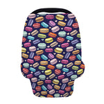 Cartoon Macaron Pattern Print Baby Seat Cover