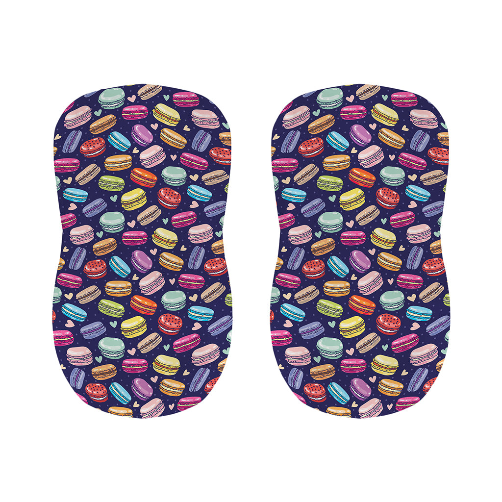 Cartoon Macaron Pattern Print Bar Stool Covers