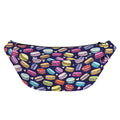 Cartoon Macaron Pattern Print Fanny Pack