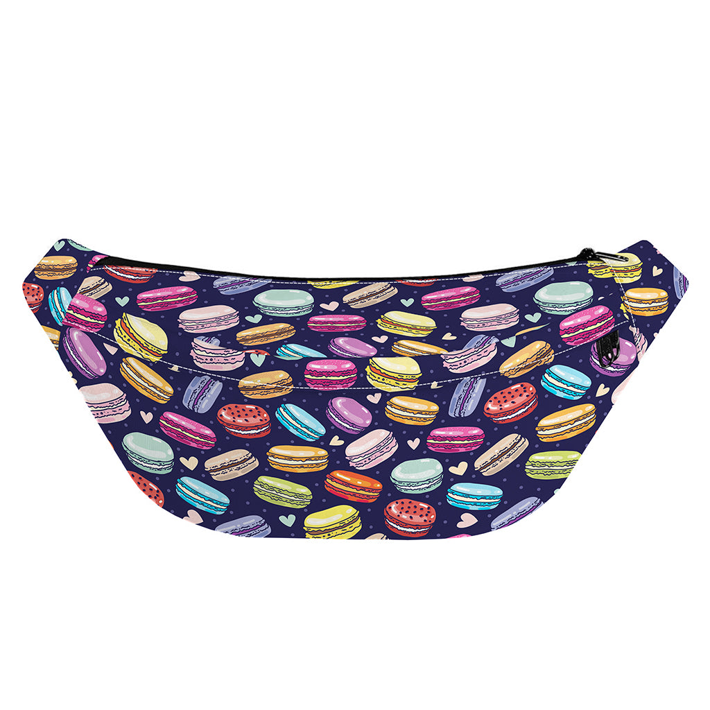 Cartoon Macaron Pattern Print Fanny Pack