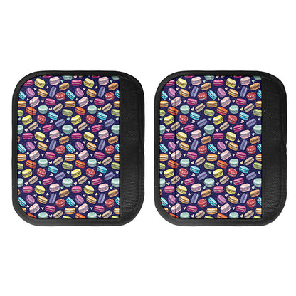 Cartoon Macaron Pattern Print Handle Covers