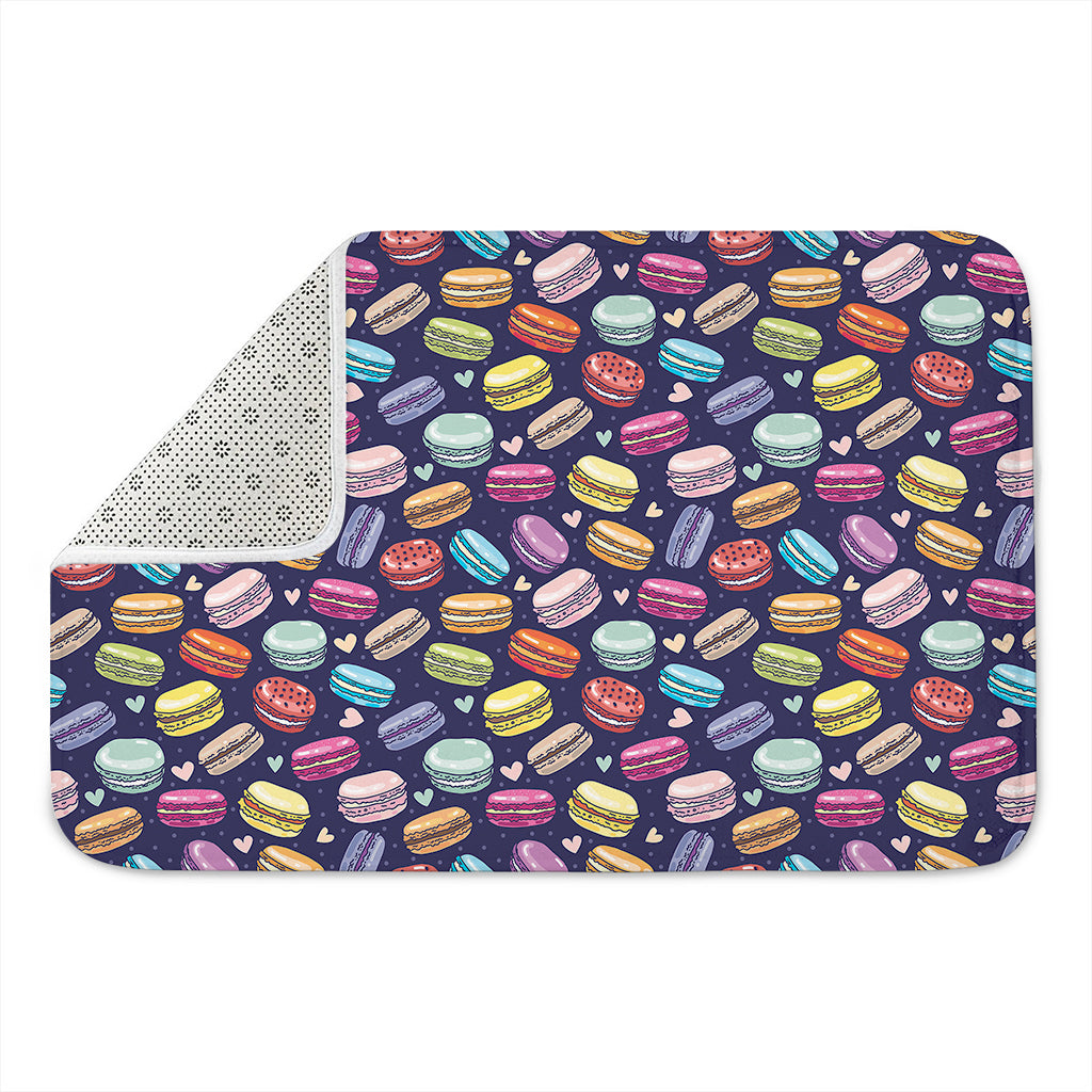 Cartoon Macaron Pattern Print Indoor Door Mat