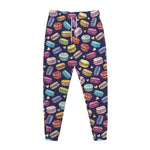 Cartoon Macaron Pattern Print Jogger Pants