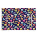 Cartoon Macaron Pattern Print Placemat