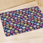 Cartoon Macaron Pattern Print Polyester Doormat