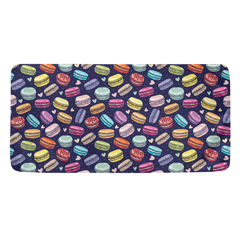 Cartoon Macaron Pattern Print Towel