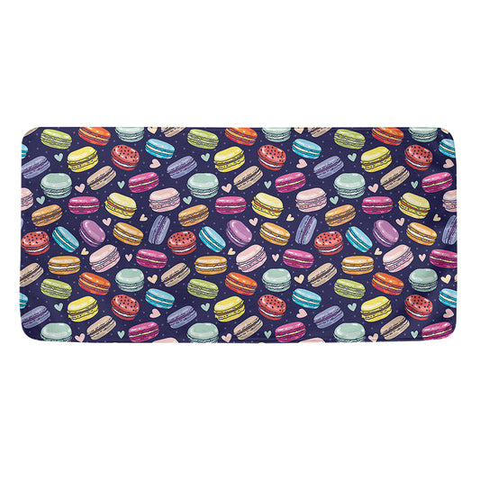 Cartoon Macaron Pattern Print Towel