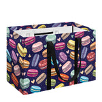 Cartoon Macaron Pattern Print Utility Tote Bag