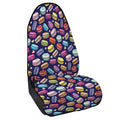 Cartoon Macaron Pattern Print Waterproof Car Seat Cover