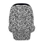 Cartoon Mechanic Pattern Print Baby Seat Cover