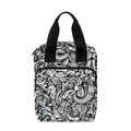 Cartoon Mechanic Pattern Print Bible Tote Bag