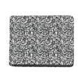 Cartoon Mechanic Pattern Print Bifold Wallet