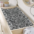 Cartoon Mechanic Pattern Print Changing Pad Cover