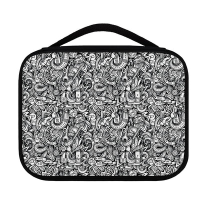 Cartoon Mechanic Pattern Print Classic Bible Case