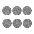 Cartoon Mechanic Pattern Print Coaster Set