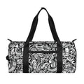 Cartoon Mechanic Pattern Print Gym Bag