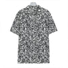 Cartoon Mechanic Pattern Print Hawaiian Shirt