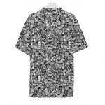 Cartoon Mechanic Pattern Print Hawaiian Shirt