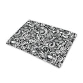 Cartoon Mechanic Pattern Print Pet Cooling Mat Cover