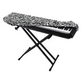 Cartoon Mechanic Pattern Print Piano Keyboard Cover