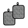Cartoon Mechanic Pattern Print Pot Holders