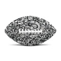 Cartoon Mechanic Pattern Print Rugby Ball