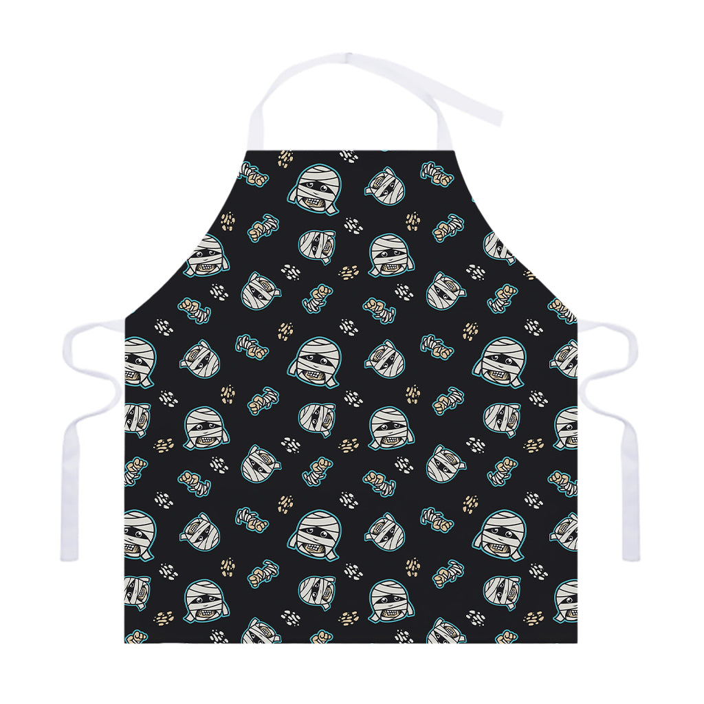 Cartoon Mummy Pattern Print Adjustable Apron