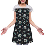 Cartoon Mummy Pattern Print Adjustable Apron