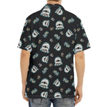 Cartoon Mummy Pattern Print Aloha Shirt