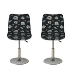 Cartoon Mummy Pattern Print Bar Stool Covers