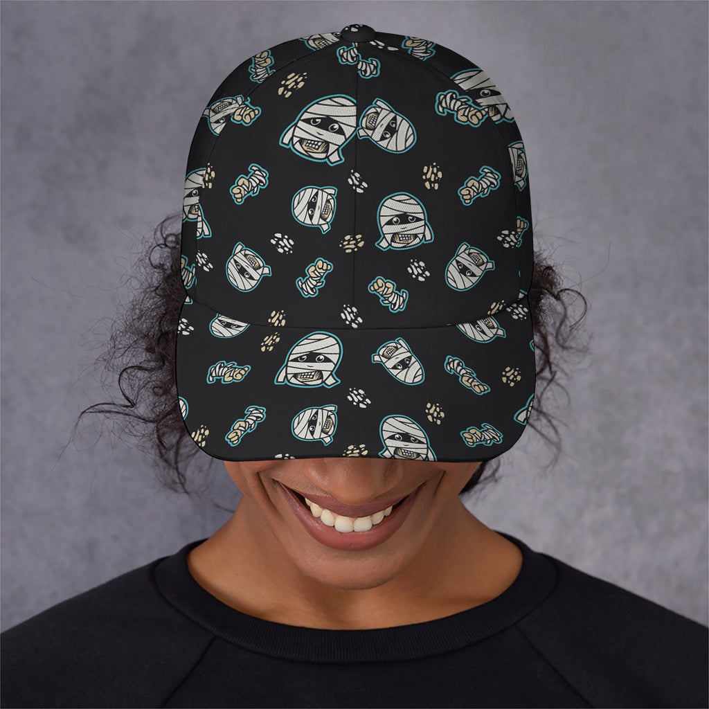 Cartoon Mummy Pattern Print Baseball Cap