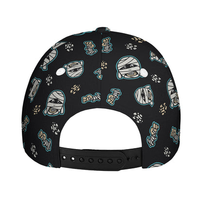 Cartoon Mummy Pattern Print Baseball Cap