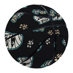 Cartoon Mummy Pattern Print Basketball