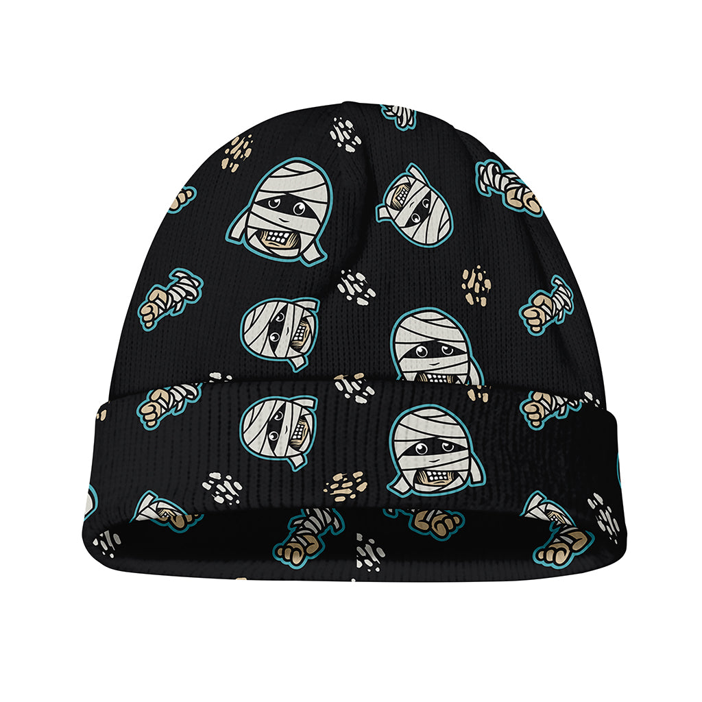 Cartoon Mummy Pattern Print Beanie