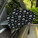 Cartoon Mummy Pattern Print Car Side Mirror Covers