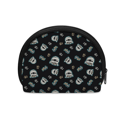 Cartoon Mummy Pattern Print Coin Purse