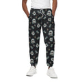 Cartoon Mummy Pattern Print Cotton Sweatpants