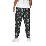 Cartoon Mummy Pattern Print Cotton Pants