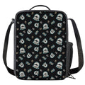 Cartoon Mummy Pattern Print Crossbody Lunch Bag