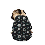 Cartoon Mummy Pattern Print Dog Zip Up Jacket