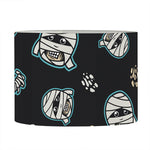 Cartoon Mummy Pattern Print Drum Lamp Shade