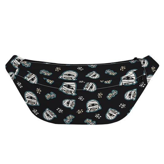 Cartoon Mummy Pattern Print Fanny Pack