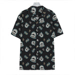 Cartoon Mummy Pattern Print Hawaiian Shirt