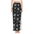 Cartoon Mummy Pattern Print High Slit Maxi Skirt