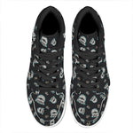 Cartoon Mummy Pattern Print High Top Leather Sneakers
