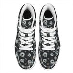 Cartoon Mummy Pattern Print High Top Leather Sneakers