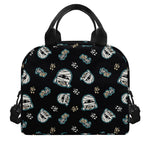 Cartoon Mummy Pattern Print Insulated Lunch Bag