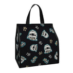 Cartoon Mummy Pattern Print Insulated Lunch Tote