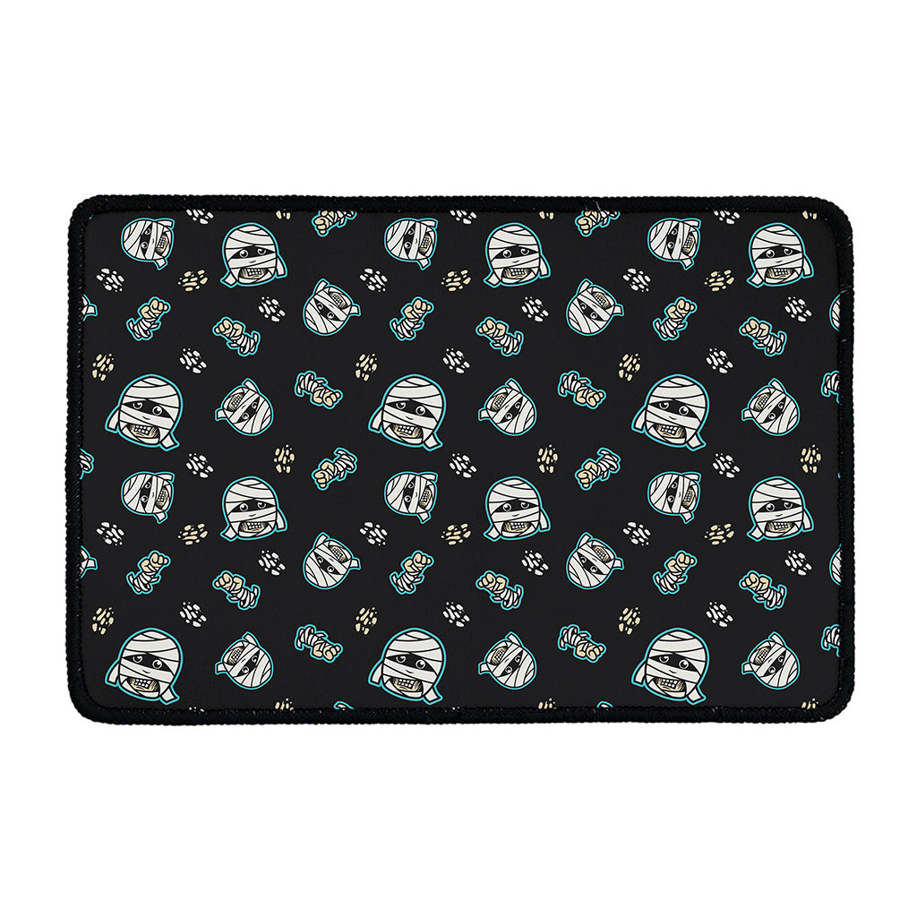 Cartoon Mummy Pattern Print Kitchen Mat